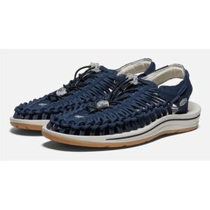 KEEN Uneek Cord Sandal Sneakers Shoes Navy Blue Size 11 B90